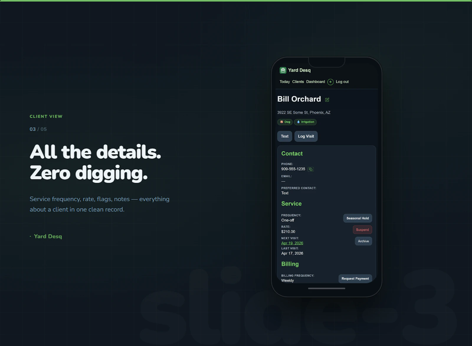 Yard Desq  screenshot 3