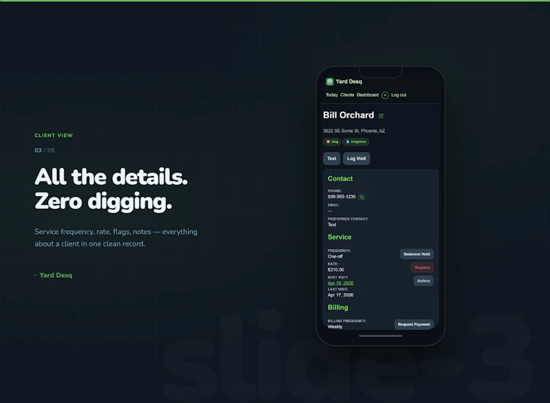 Yard Desq  screenshot 3