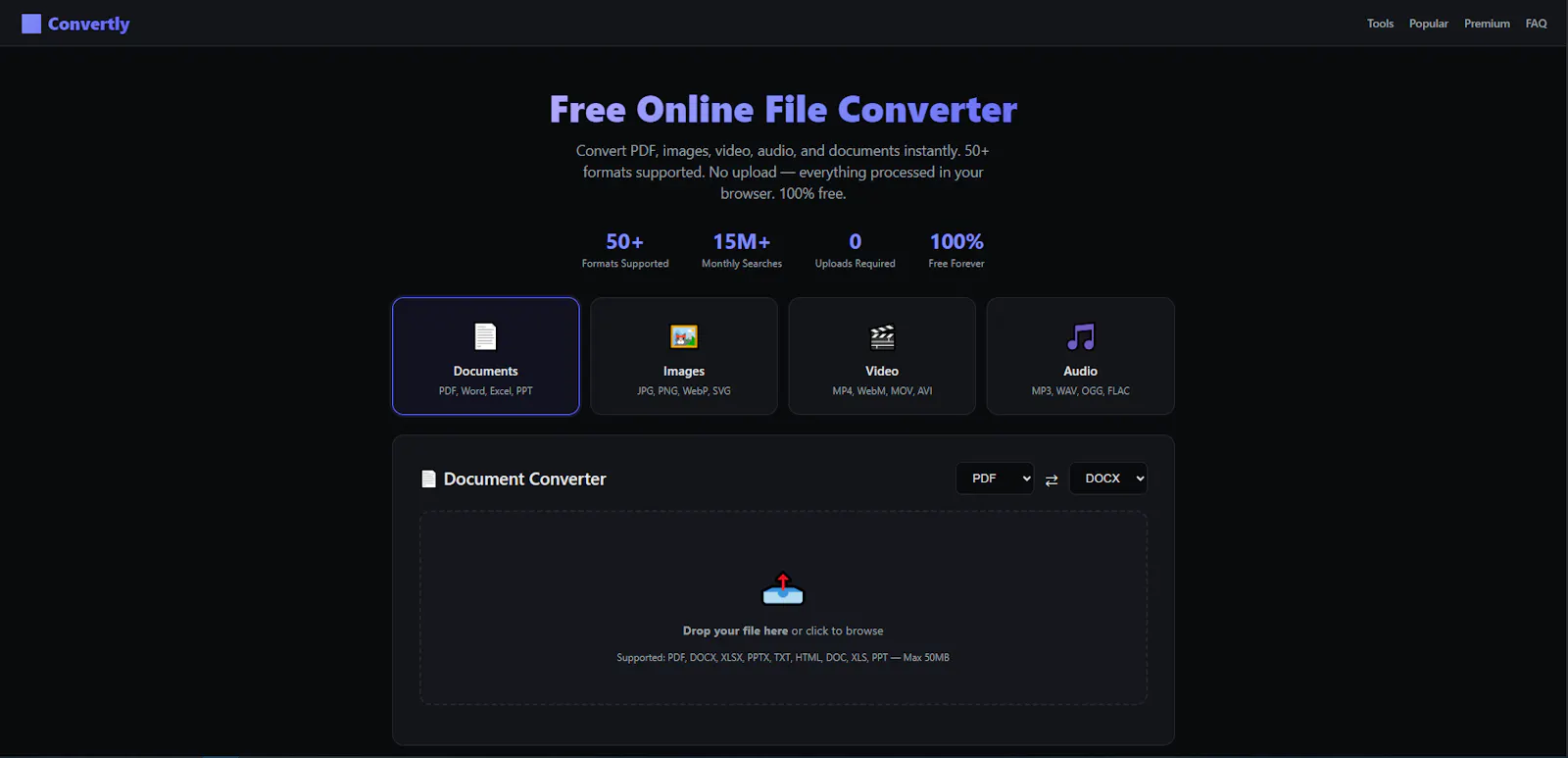 	Convertly screenshot 1