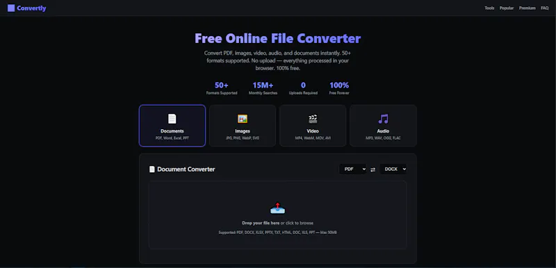 	Convertly screenshot 1