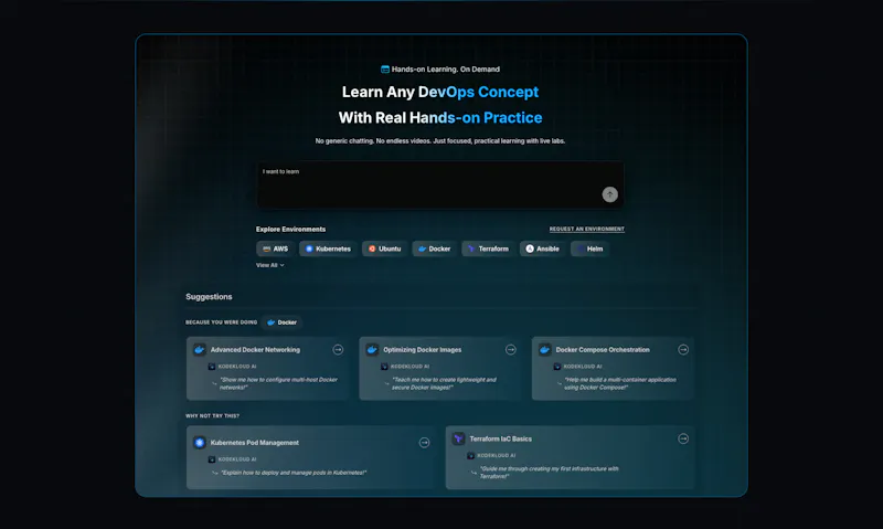 AI Tutor by KodeKloud screenshot 2