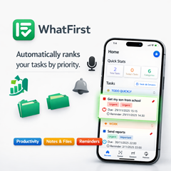 WhatFirst : To-Do List & Tasks