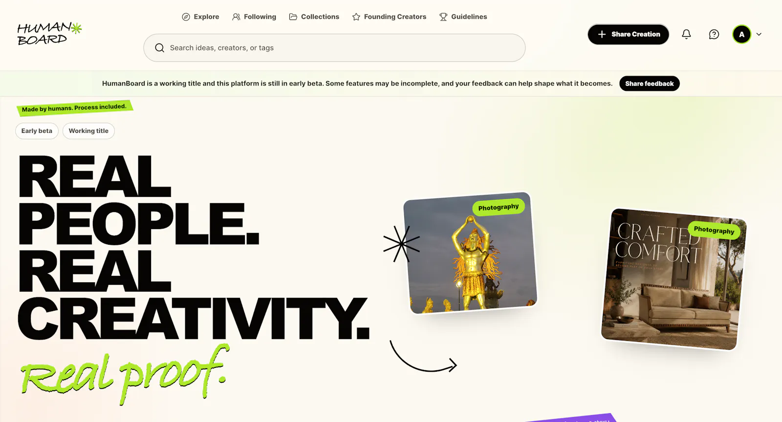 HumanBoard screenshot 2