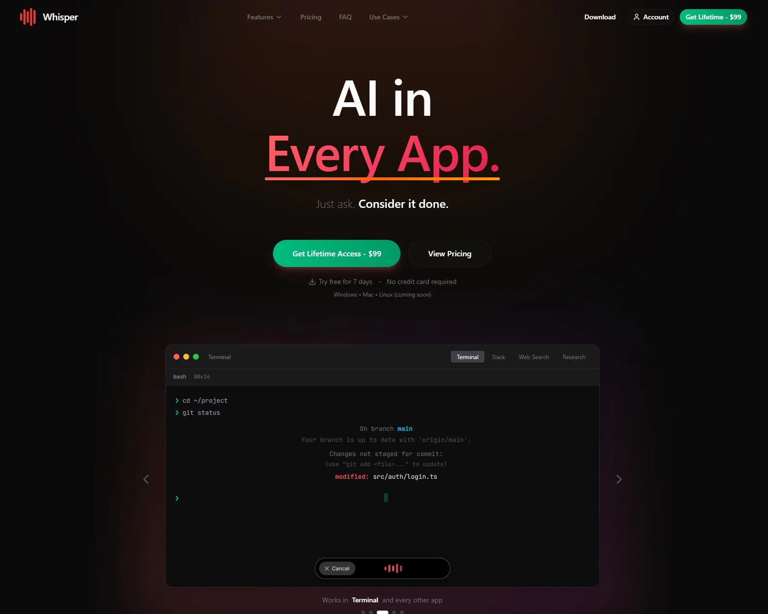 AI Voice Assistant With Web Search 项目横幅