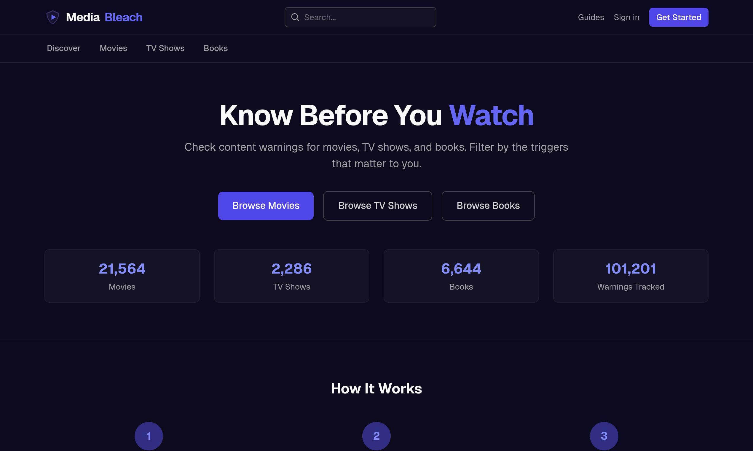 MediaBleach - Main product screenshot demonstrating key features and user interface