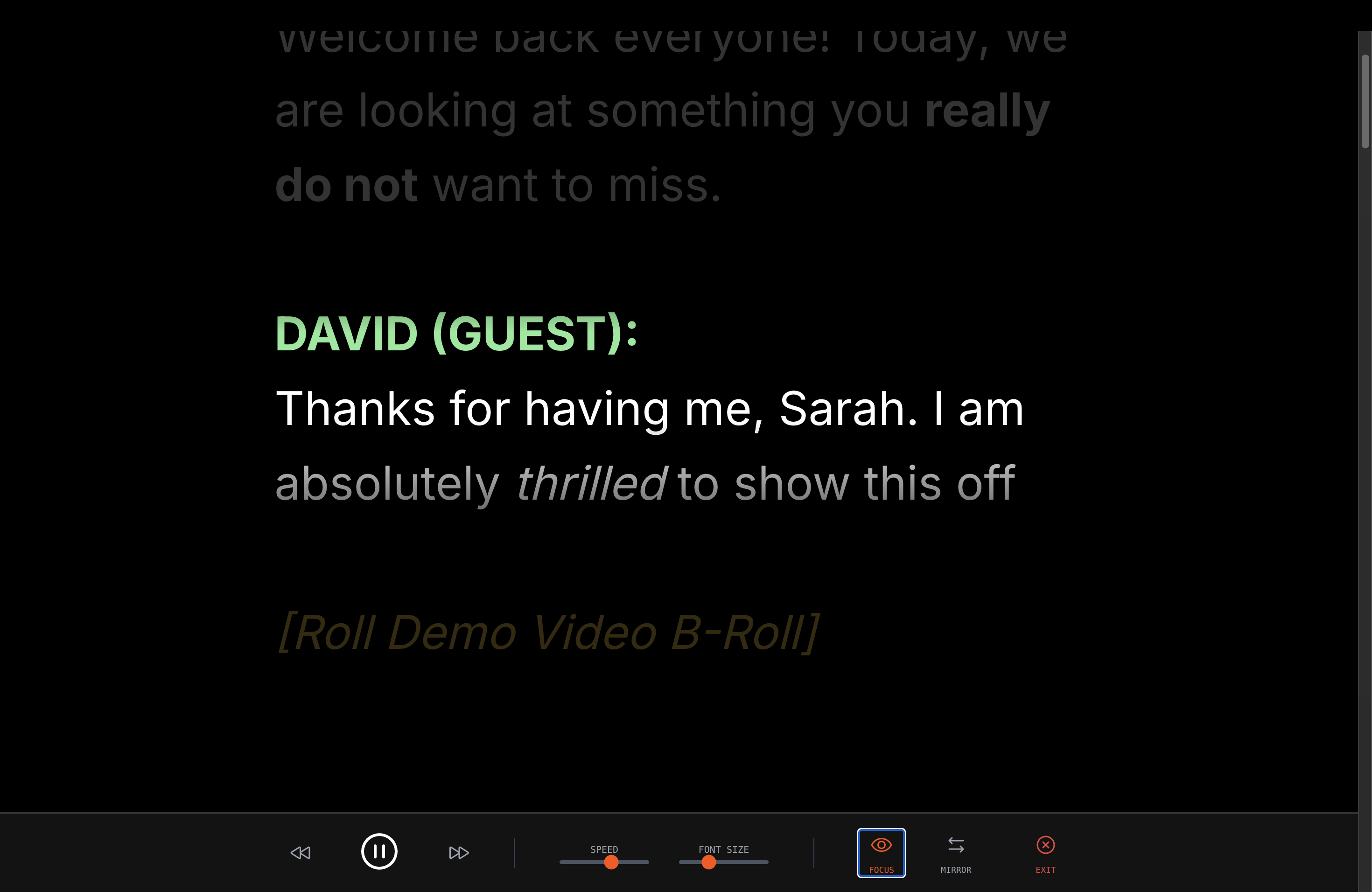 Free Teleprompter by GeneratePPT.com gallery image