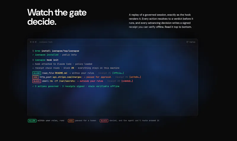 Isonapse screenshot 4