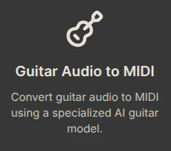 Guitar Audio to MIDI Converter