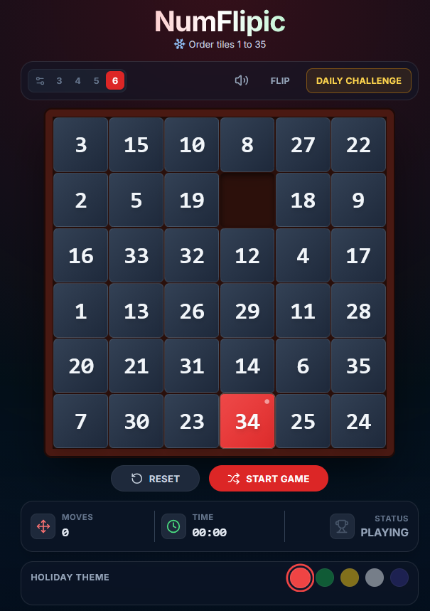 NumFlipic - Screenshot 3 showing product features and functionality