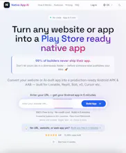 Native App AI gallery image