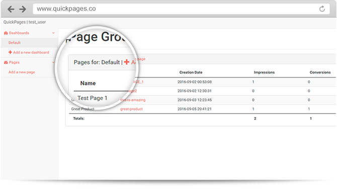 QuickPages gallery image