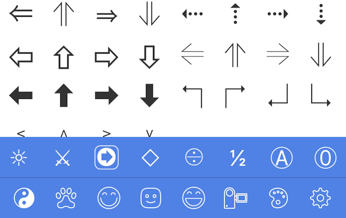 Symbol Pad media 1