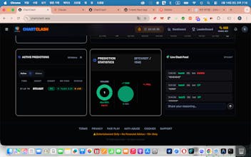 ChartClash - Crypto Prediction Game gallery image