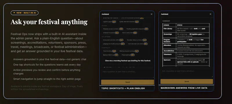 FestivalOps screenshot 3