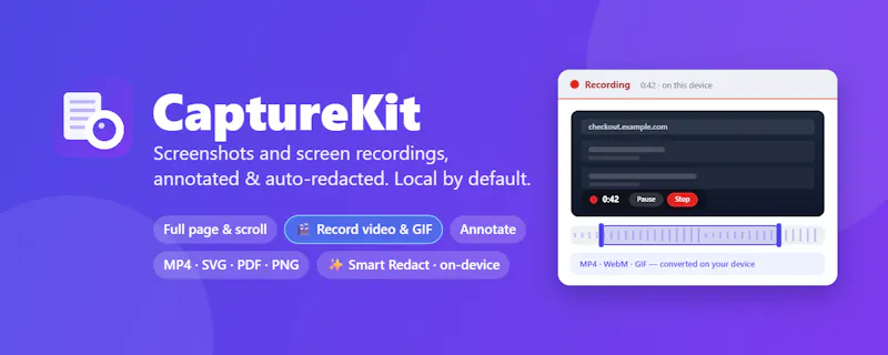 CaptureKit — Screenshot & Annotate screenshot 1