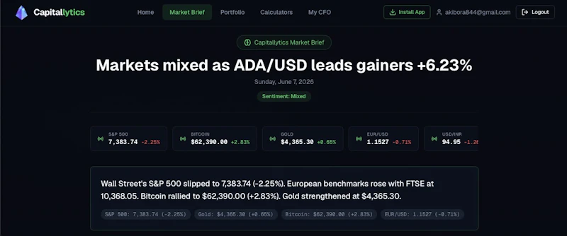 Capitallytics screenshot 5