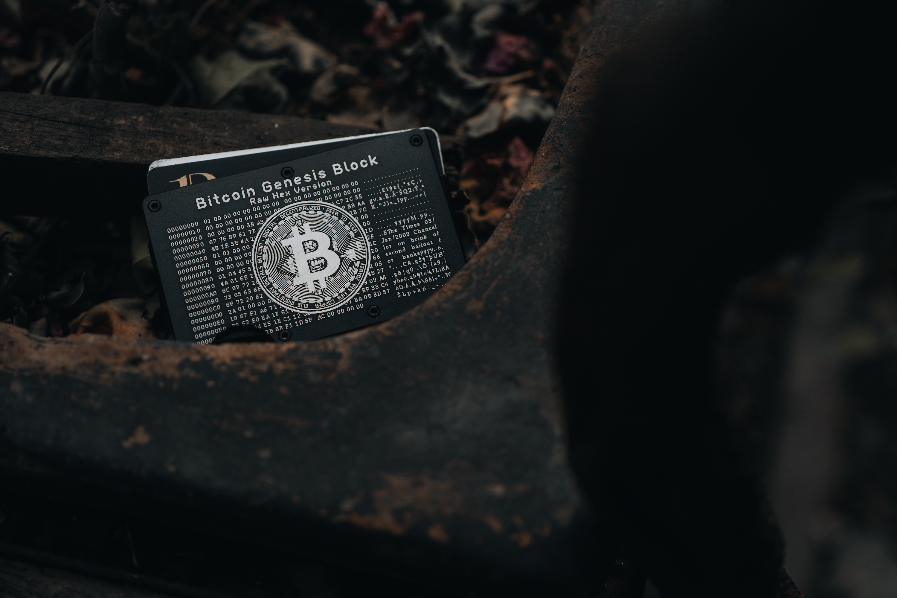 Média Portefeuille de cartes de crédit pour les amateurs de Bitcoin - Montrez votre amour pour Bitcoin dans le style 1