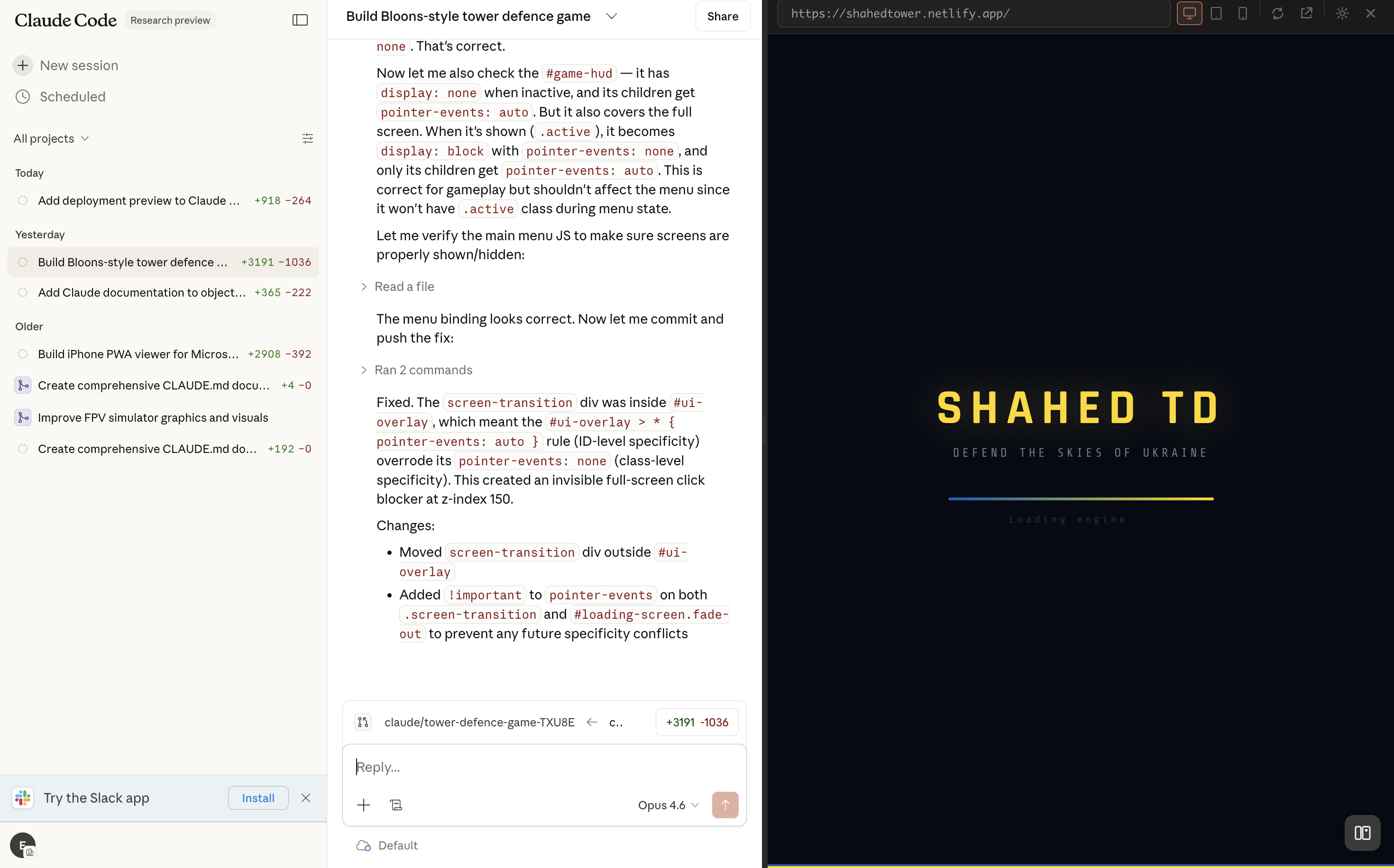 Claude Code Web Preview gallery image