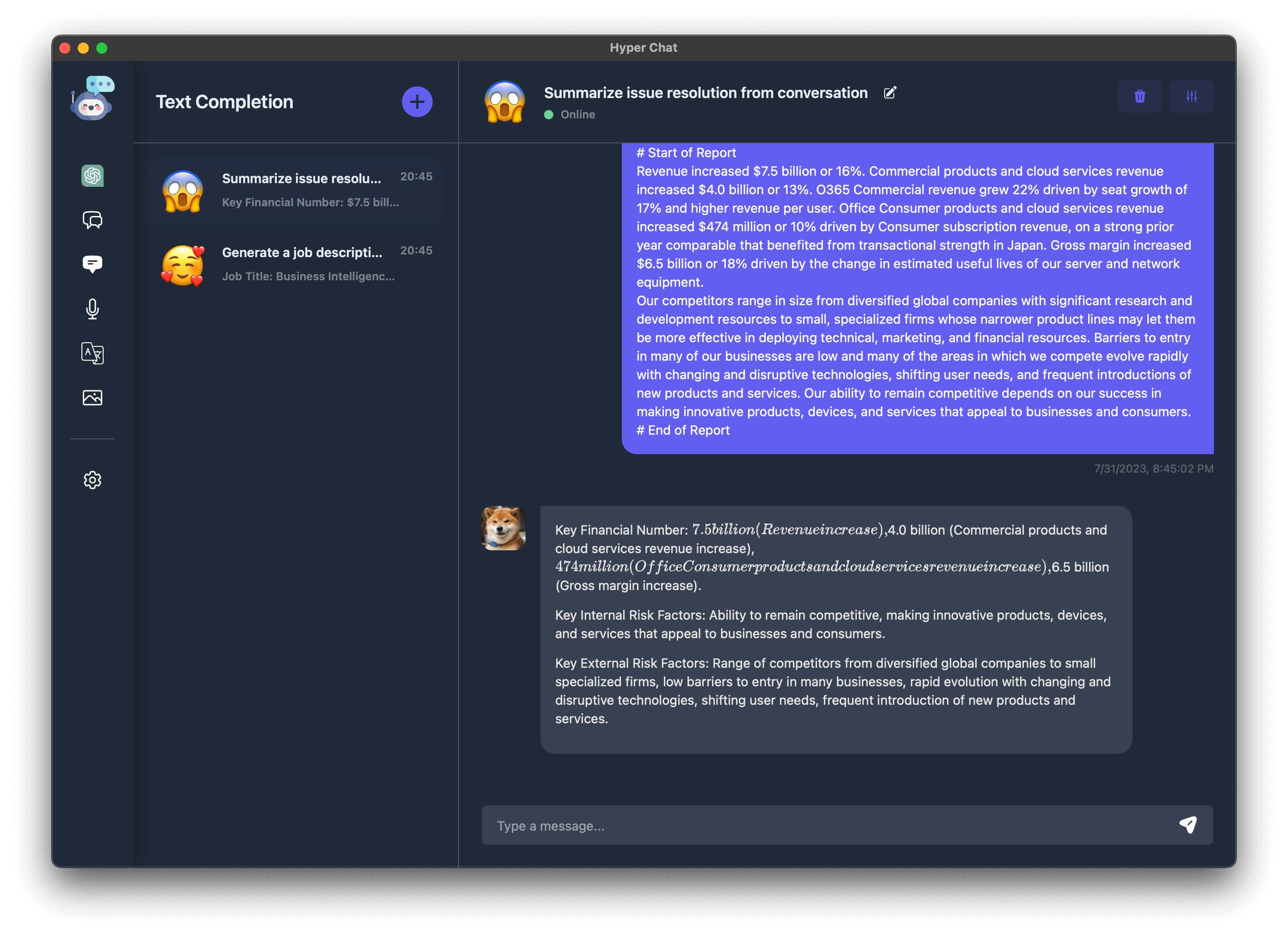 Hyper Chat gallery image