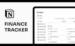 Notion Finance Tracker 2.0 media 1