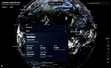 Natural Disaster Map gallery image