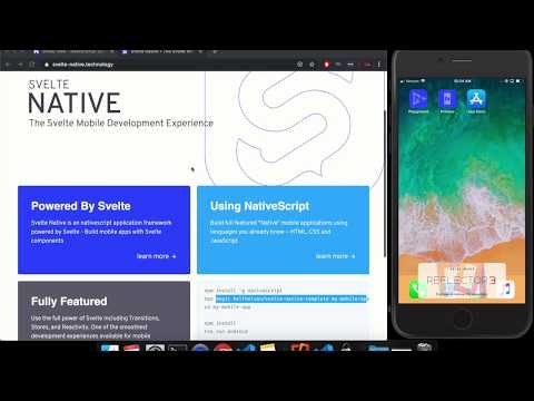 Svelte Native gallery image