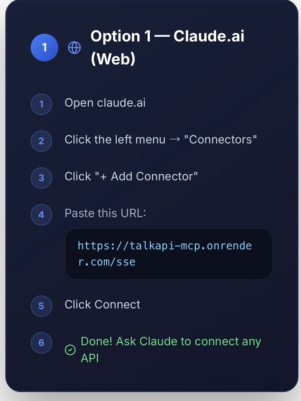 TalkAPI gallery image