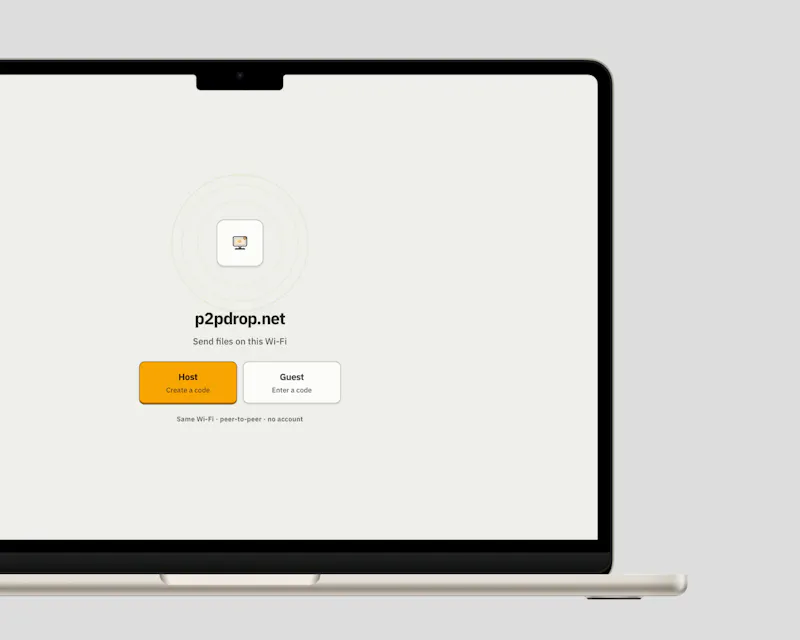 p2pdrop.net screenshot 2