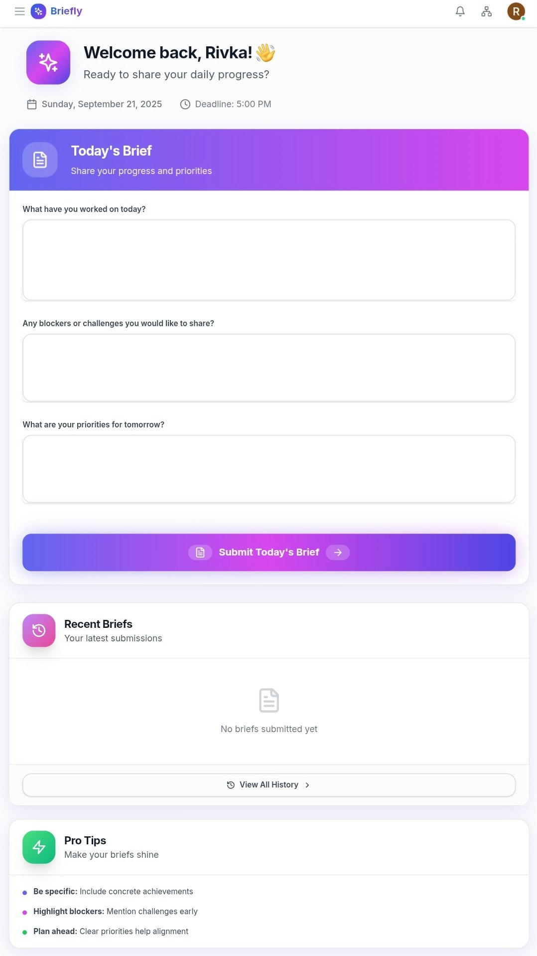 Briefly gallery image