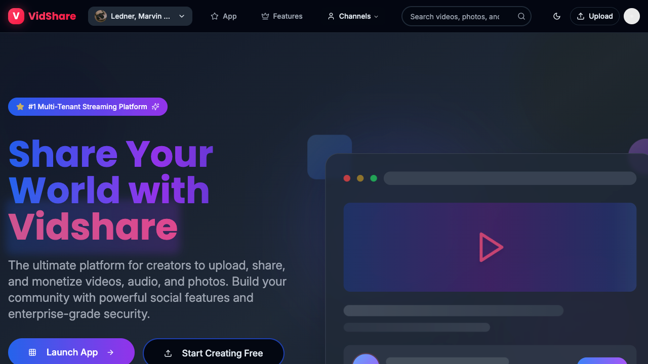 Vidshare Ultimate Media Sharing Platform media 18