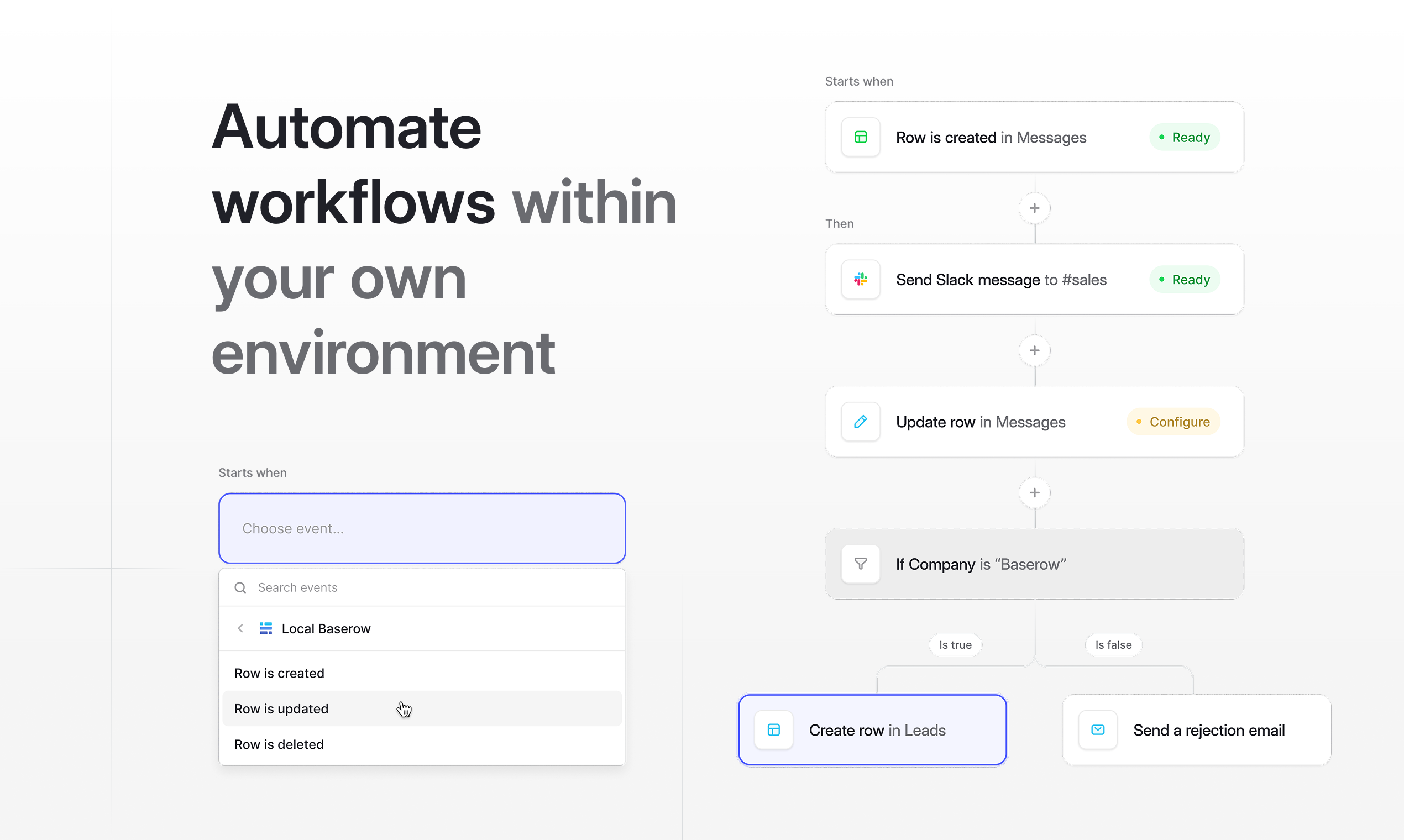 Baserow 2.0 - Screenshot 3 preview