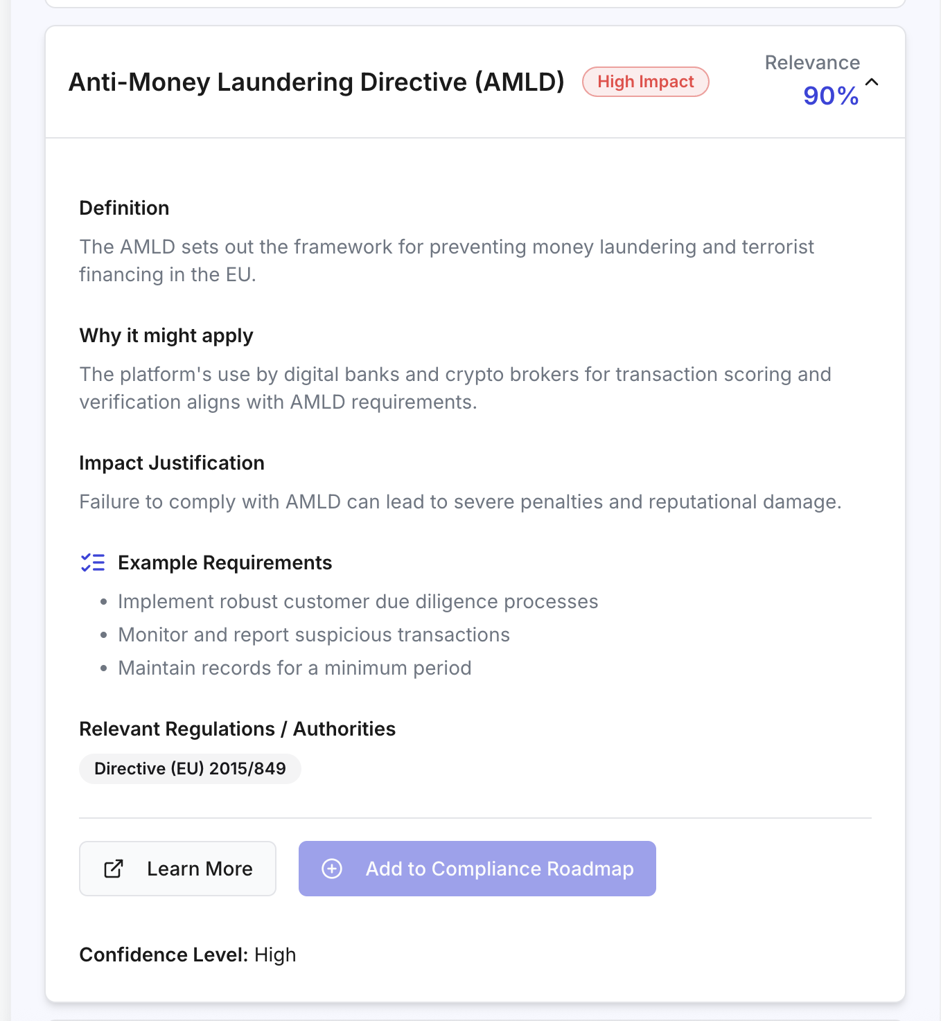 AI Compliance Advisor screenshot 3 AI Compliance Advisor screenshot 3