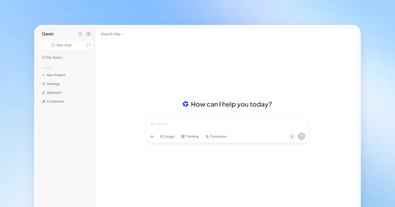 Qwen screenshot 1