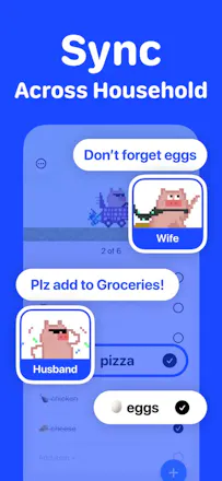 Piggy Grocery List App gallery image