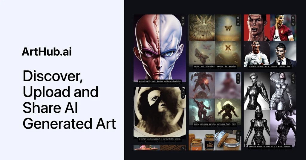ArtHub.ai - Scopri, caricano e condividi l'arte generata dall'intelligenza artificiale media 1