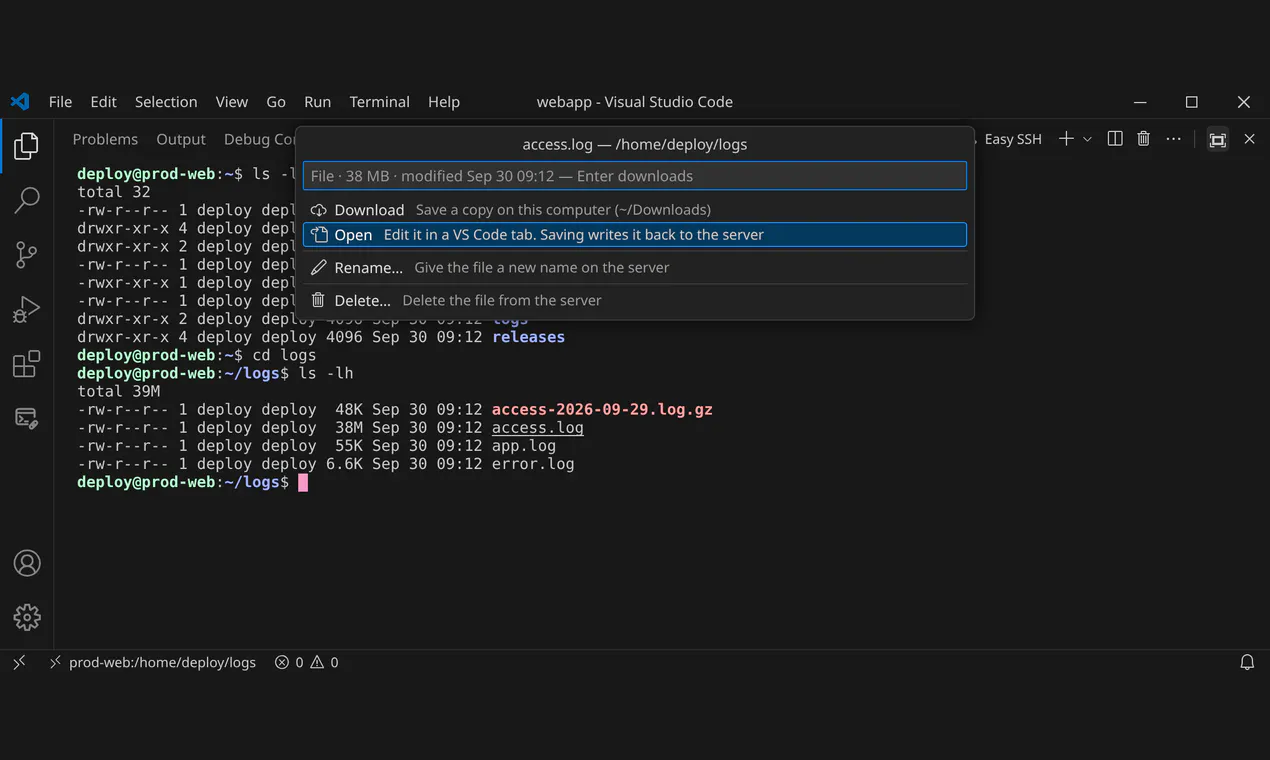 Easy SSH gallery image
