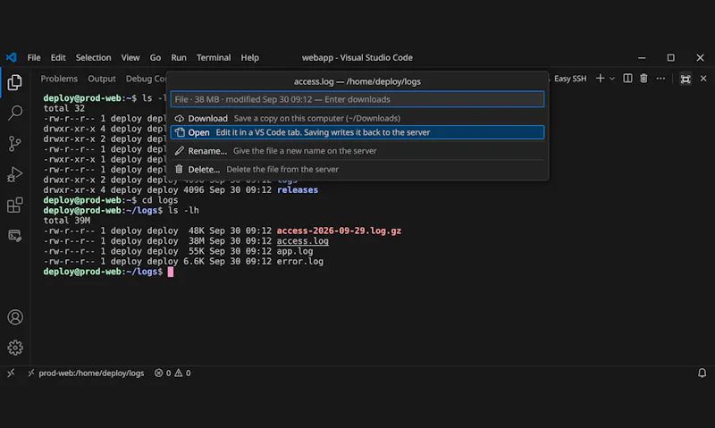 Easy SSH screenshot 4