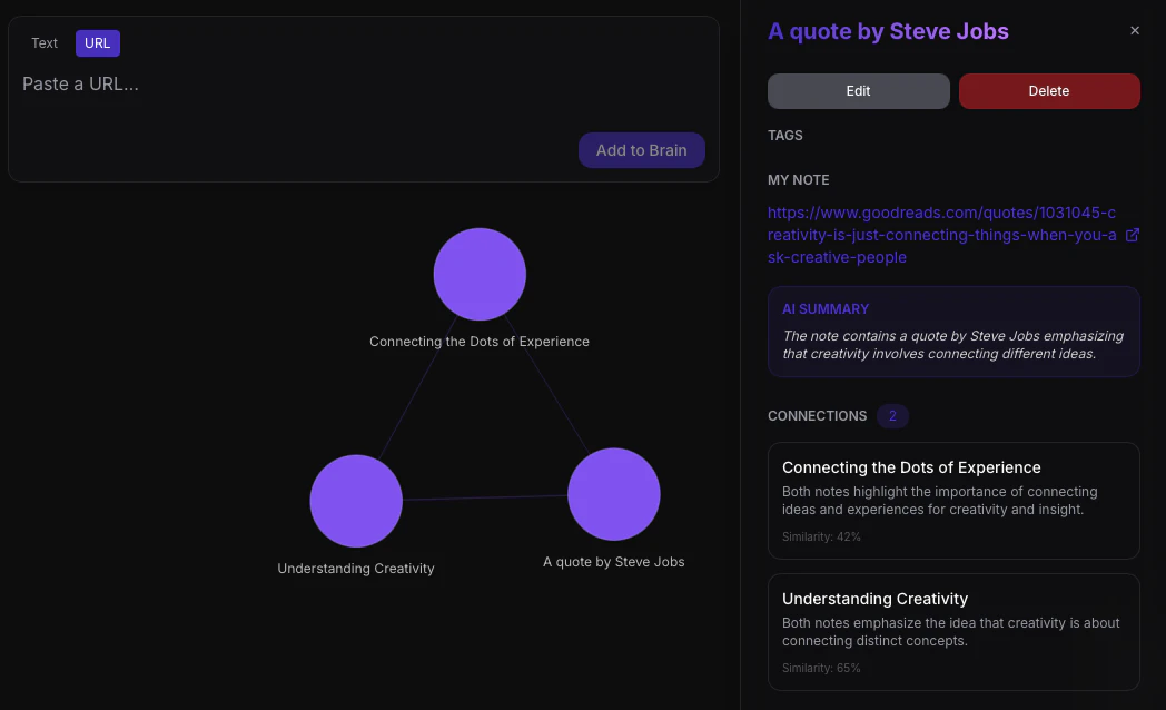 WhichNotes screenshot 2