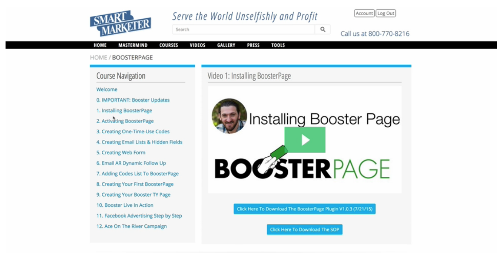 BoosterPage gallery image