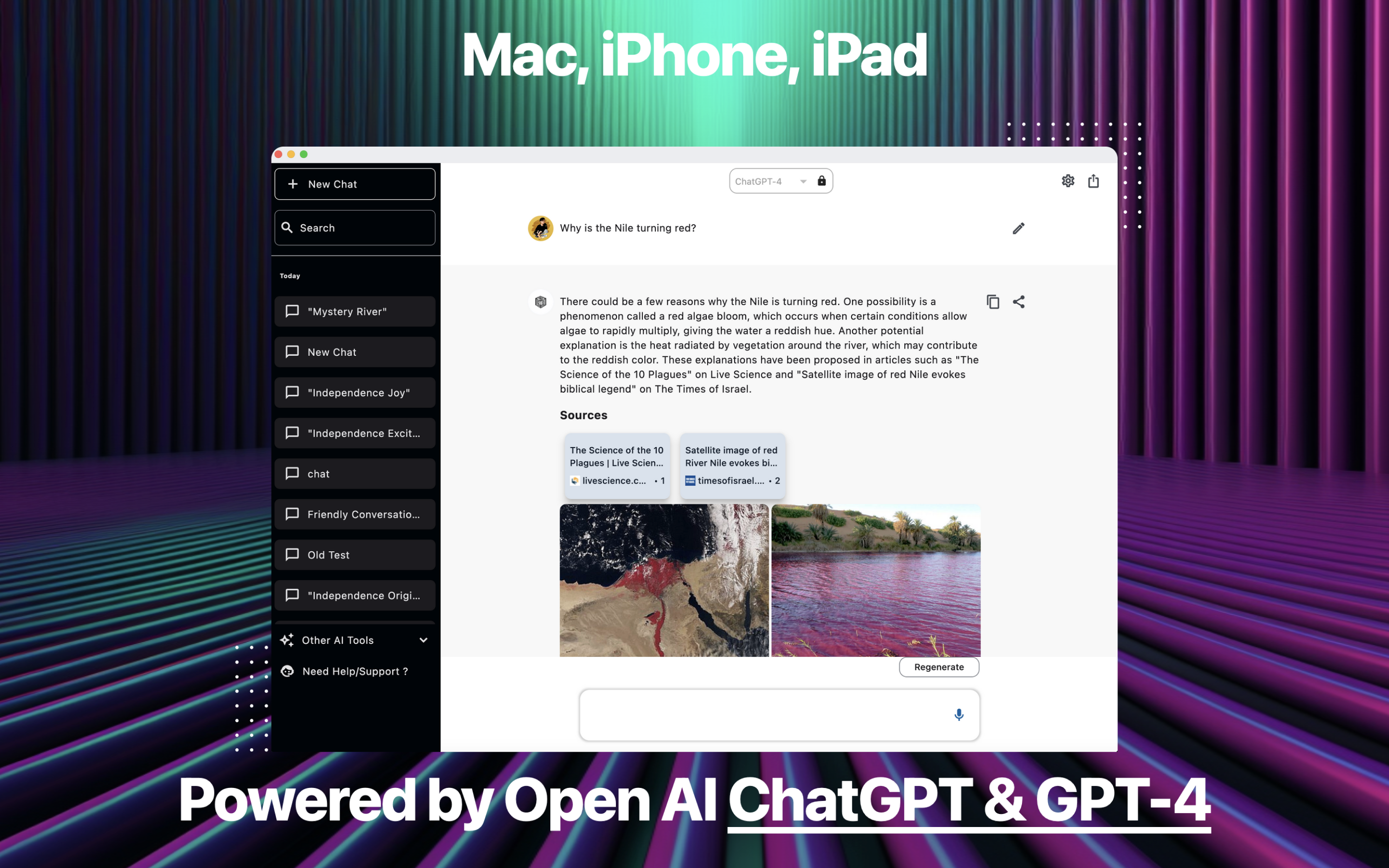 BrutusAI: ChatGPT Powered Search for Mac gallery image