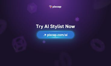 그래픽 디자인에서 AI의 힘을 보여주는 Pixcap