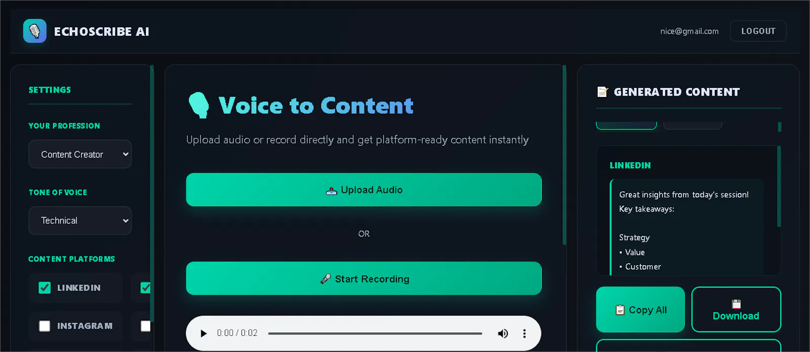 Echo  screenshot 4