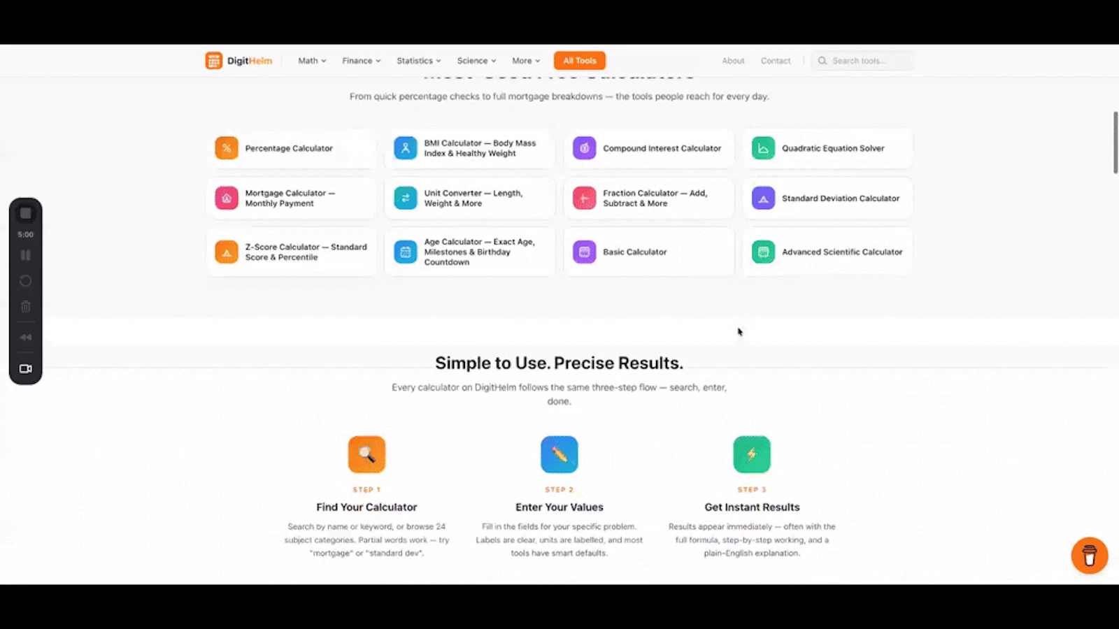 DigitHelm screenshot 1 (video preview)