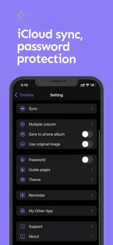 Daily Snaps - Screenshot 4 showing product features and functionality