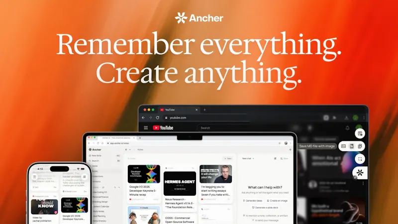 Ancher 2.0 screenshot 1 (video preview)