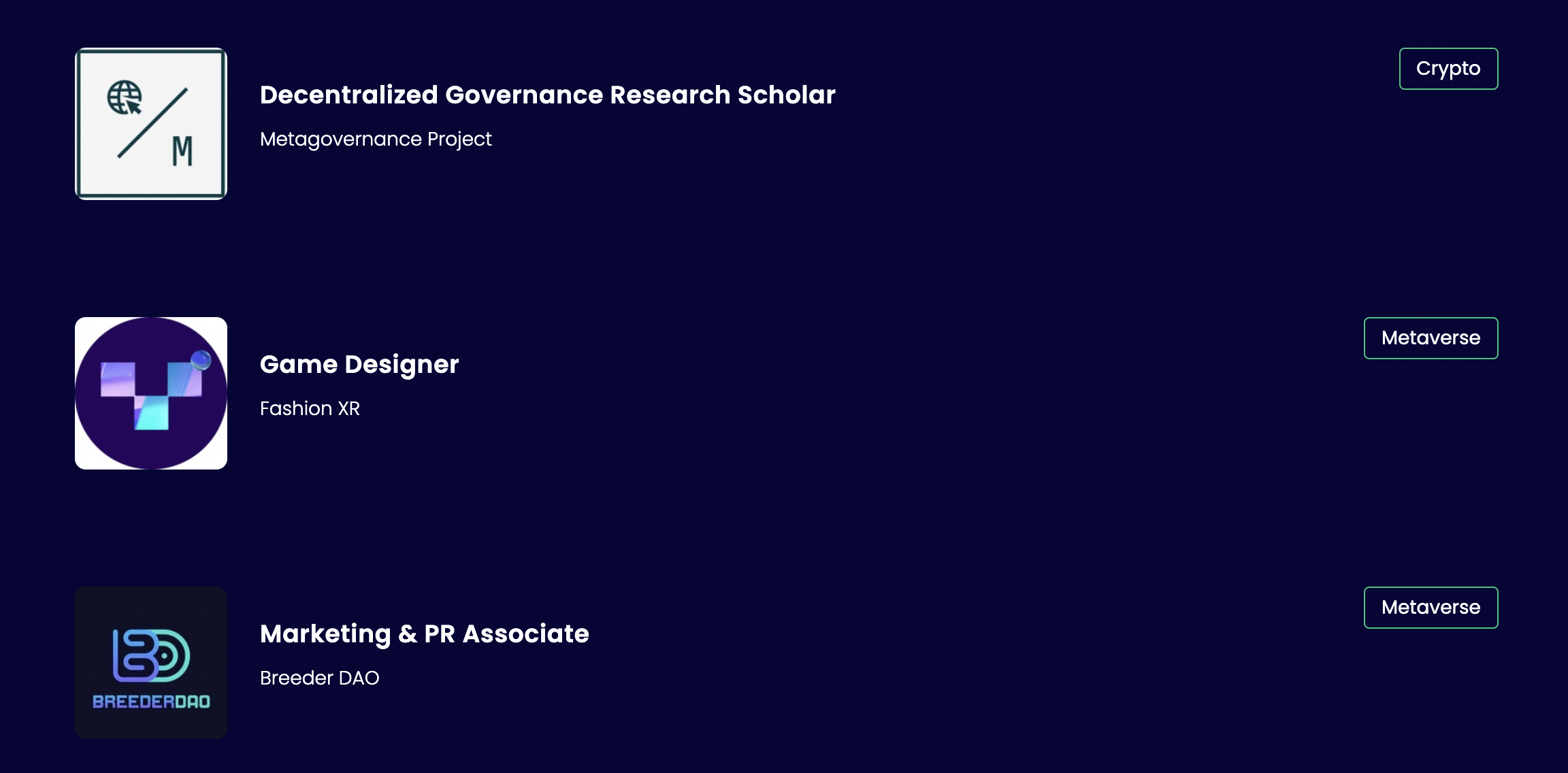 Crypto Job Board gallery image