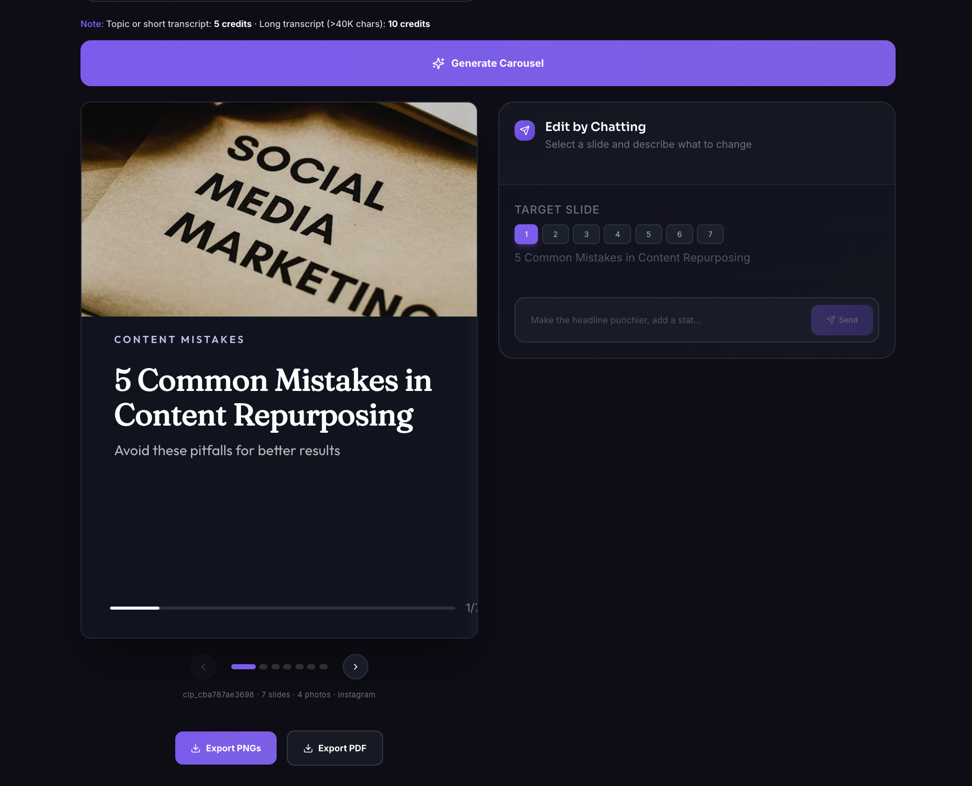 Clipo AI — One Video, 20 Content Pieces gallery image