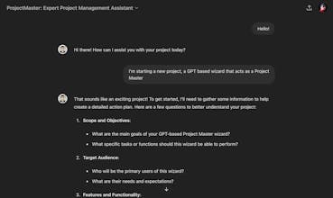 ProjectMaster: Expert PM Assistant gallery image