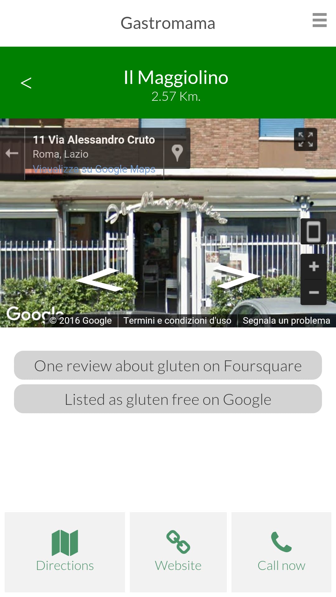 Gluten free Advisor - App media 1