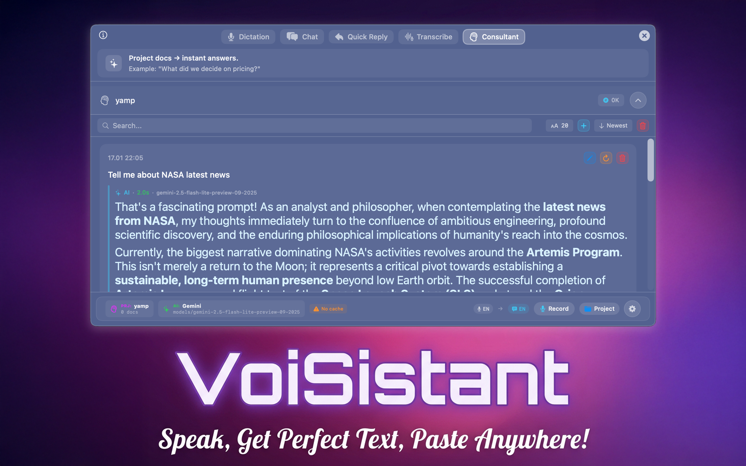 VoiSistant 2.0 gallery image